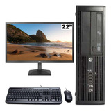 Cpu Hp Compaq 4000 Pro C2d 4gb Ssd 120gb Wifi + Monitor 22'