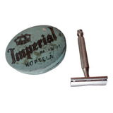 Lata Balas Imperial Com Aparelho Gillette Antigo Perfeito