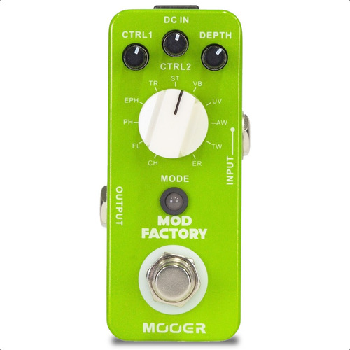 Pedal Mooer  Multiefecto Chorus Flanger Phaser Mod Factory