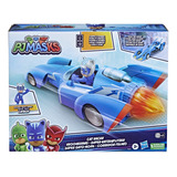 Figura De Acción Pj Masks Power Heroes Súper Gato-móvil