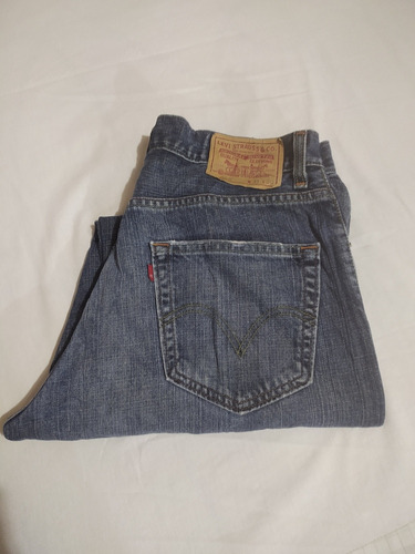 Pantalón Levis 569 Loose Straight 31 X 30 Azul Petróleo 