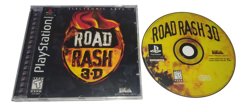 Road Rash 3d Playstation Patch Midia Prata!