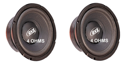 Par De Alto Falante 6 Qvs Mgs 150 Rms Medio Grave Melhor Jbl