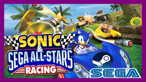 Sonic & Sega All-stars Racing - Pc - Steam Key Codigo