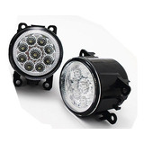 Faro Redondo 4 PuLG Con 9 Led Luz De Dia Par Lu316