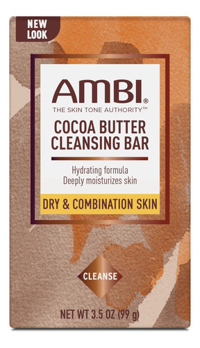 Ambi Jabon De Barra Limpiadora Manteca De Cacao 3.5oz (paque