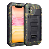 Funda De Celular Beasyjoy Diseno Camuflado Para iPhone 11