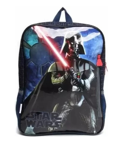 Mochila Escolar Infantil Costas Reforçada Star Wars Vermelho