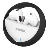 Auricular Manos Libres Bluetooth Soul Tws 1200 C/ Microfono Color Negro