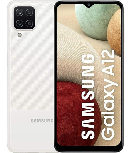 Samsung Galaxy A12 Dual Sim 64 Gb Branco 4 Gb Ram Grade A