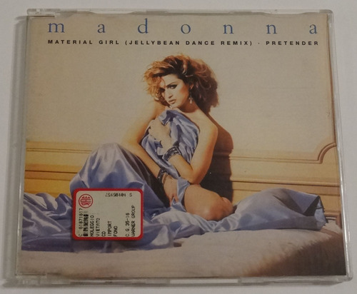 Madonna Cd Single Material Girl Alemania