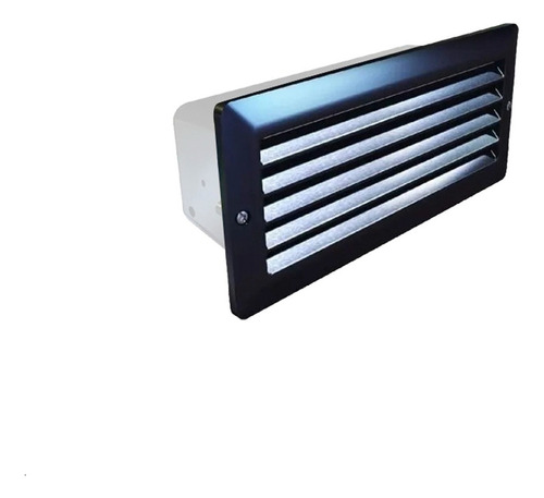 Luminária Parede Embutir Externo 6300 Germany Branco E27 Cor Da Carcaça Preto