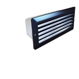 Luminária Parede Embutir Externo 6300 Germany Branco E27 Cor Da Carcaça Preto