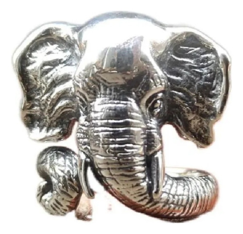 Anillo De Elefante En Plata 925. Artesanal. Joyería Única.