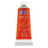 Oleo Atl T-14 Tubo De 40 Ml Color A Escoger Pintura Color 205 Laca Naranja