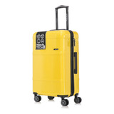 Valija Mediana 24 Travel Tech Rigida Ruedas Spiner 360 New