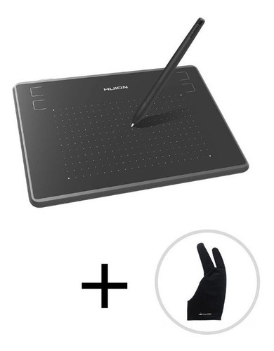 Mesa Digitalizadora Huion H430p Para Tableta Tipo Bolígrafo Con Funda Y 8 Puntos