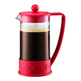 Cafetera Bodum Brazil 10938 10938-143b Roja Prensa Francesa