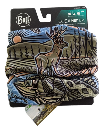 Buff Coolnet Uv Original Outdoor Adulto Modelo Casey Undrwoo