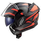 Casco Ls2 900 Valiant 2 Naranja Negro Mate L - Bondio