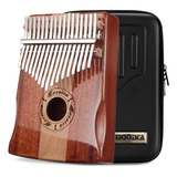 Moozica - Kalimba Marimba De 17 Teclas, Profesional Pulgar,