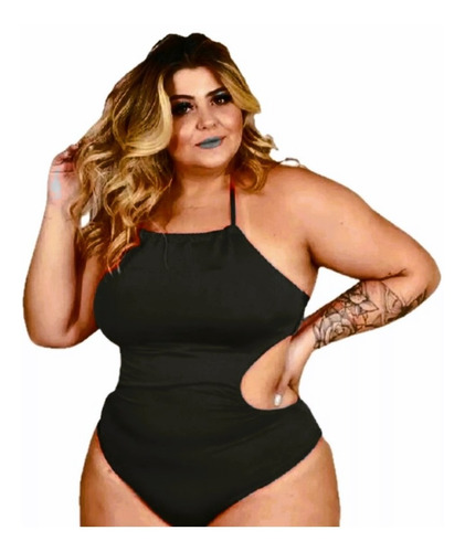 Maiô Biquini Body Plus Size Feminino Asa Delta Praia Verao