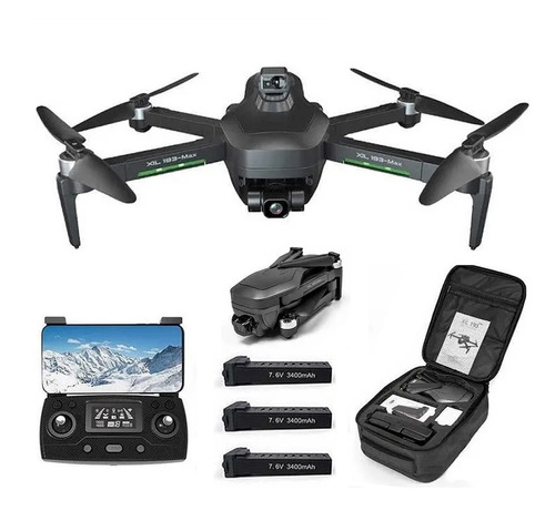 Drone Toysky Xil 193max Fpv 4k Gps Wifi 5g Sensor 3 Baterias