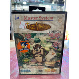 Taz Mania Master System Original Com Manual. Sem Label