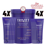 Trivitt Matizante 4 Condicionadores+4 Shampoos+hidratação1kg