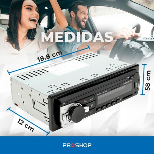 Stereo Bluetooth Auto Car Estereo Usb Mp3 Fm Jsd-520 - Modelo Nuevo!