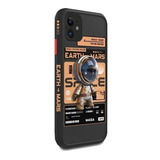 Funda Generica Para iPhone Astronauta Espacio Luna Protector