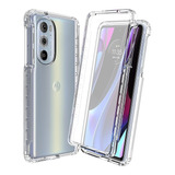 Funda Para Moto G22 - Full Cover Clear Caseme