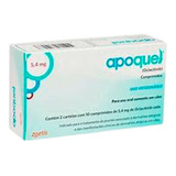 Apoquel Anti Coceira Cães 5,4 Mg - 20 Comprimidos