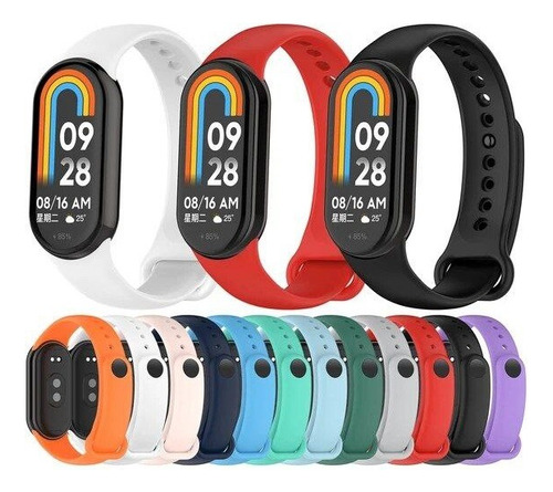 Combo 2 Correa Para Xiaomi Mi Smart Band 8 Malla Pulsera