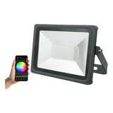 Reflector Lampara Led Rgb Exterior Colores 30w Celular 220v