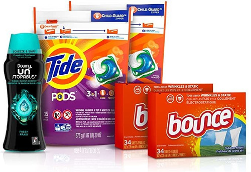 Tide Pods - Jabones Detergentes Para Ropa, Prado De Primave.