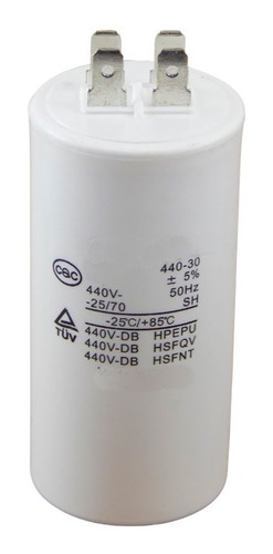 Capacitor De Arranque 50 Mf 400v Motor Aire Acondicionado