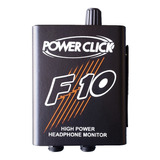 Amplificador De Fone De Ouvido Power Click F10 Monitor Audio