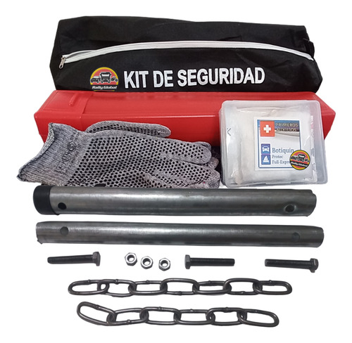 Kit De Seguridad Vehicular + Cuarta De Remolque Permitida