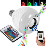 Lampada Led Colorida Troca Cor Controle Remoto(cromoterapia) Cor Da Luz Rgb Multicolorido 110v/220v