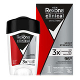 Pack 4 Rexona Clinical Desodorante En Crema Sport 48gr