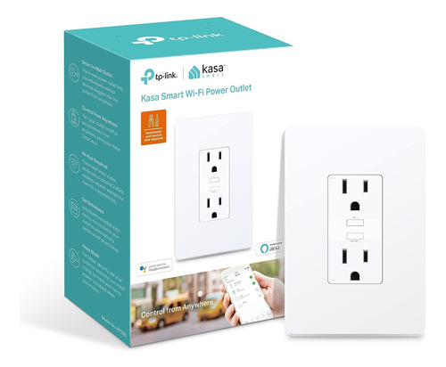 Kasa Smart Plug Kp200, Tomada Wi-fi Doméstica Inteligente Em