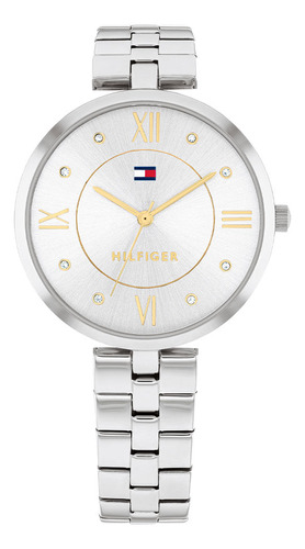 Reloj Tommy Hilfiger Para Mujer De Acero 1782683 Ss