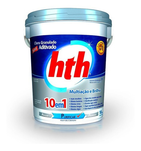 Cloro Hth Balde 10 Kg 10 Em 1