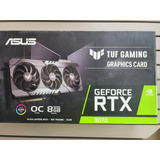 Placa De Vídeo Asus Tuf Gaming Rtx 3070 Oc Edition 8gb