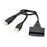 Cabo Conversor Sata Adaptador Usb 2.0 Kp-hd015 Cor Preto