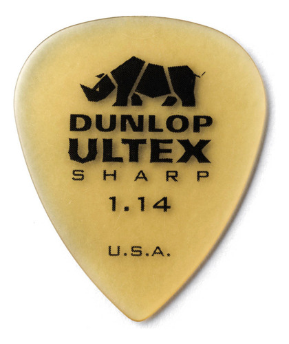 Palhetas Dunlop Ultex Sharp 1,14mm - 6 Palhetas