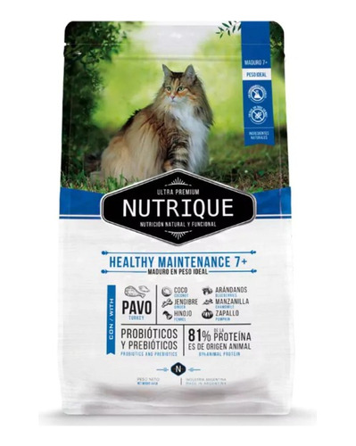 Nutrique Young Adulto Cat Healty Maintenance 7+ 2kg