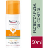 Eucerin Protector Solar Gel Creme Oil Control 50 Toque Seco