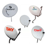 Antena Parabólica Satélite Banda Ku 60cm-sky/bedin/vivensis